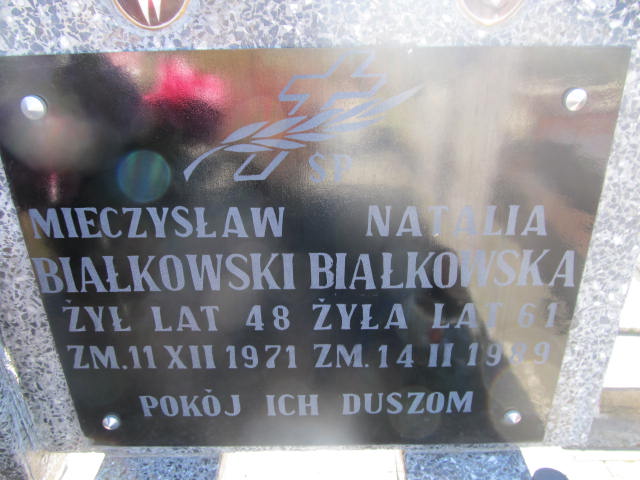 Natalia Białkowska Kurów - Grobonet - Wyszukiwarka osób pochowanych