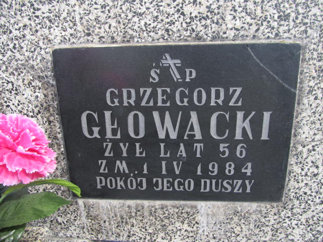 Grzegorz Głowacki Kurów - Grobonet - Wyszukiwarka osób pochowanych