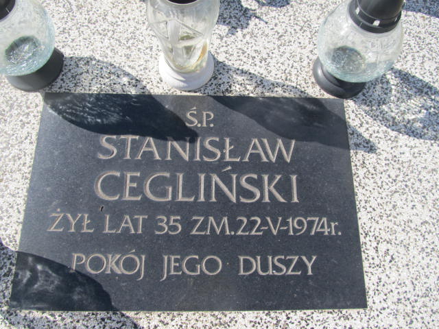 Stanisław Cegliński Kurów - Grobonet - Wyszukiwarka osób pochowanych
