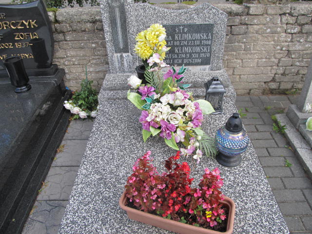 Grób Jadwiga Klimkowska