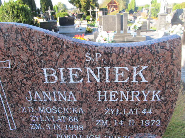 Henryk Bieniek Kurów - Grobonet - Wyszukiwarka osób pochowanych