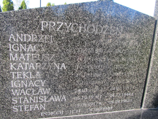 Mateusz Przychodzeń Kurów - Grobonet - Wyszukiwarka osób pochowanych