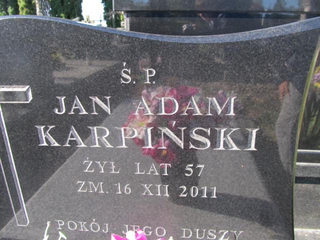 Jan Adam Karpiński Kurów - Grobonet - Wyszukiwarka osób pochowanych