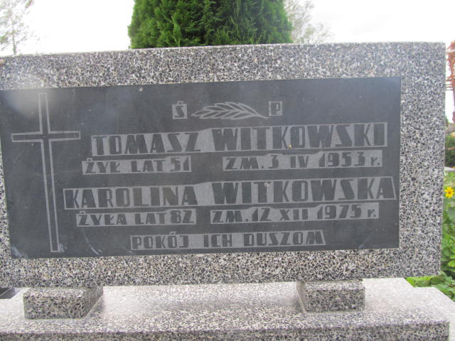 Karolina Witkowska Kurów - Grobonet - Wyszukiwarka osób pochowanych