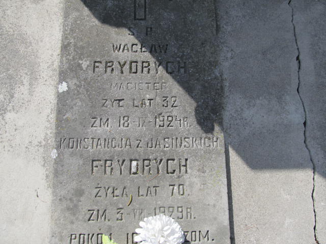 Wacław Frydrych Kurów - Grobonet - Wyszukiwarka osób pochowanych