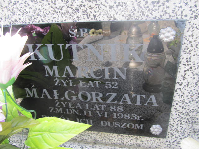 Małgorzata Kutnik Kurów - Grobonet - Wyszukiwarka osób pochowanych