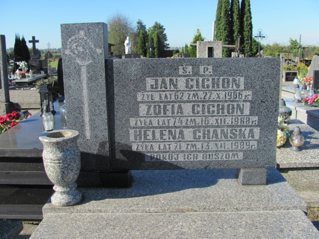 Zofia Cichoń Kurów - Grobonet - Wyszukiwarka osób pochowanych