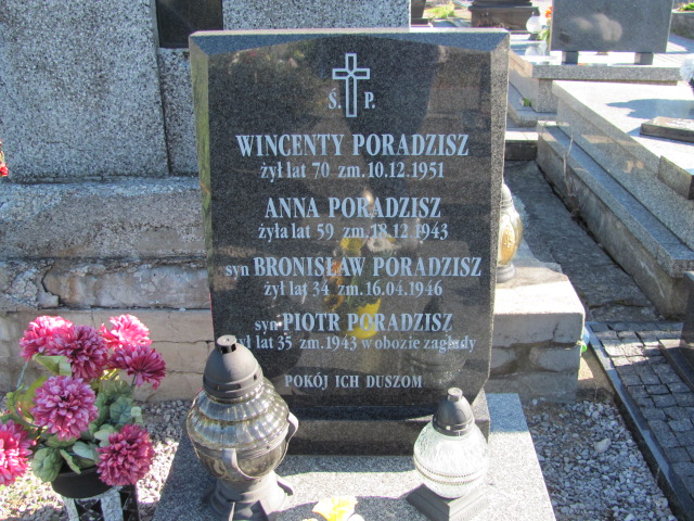 Anna Poradzisz Kurów - Grobonet - Wyszukiwarka osób pochowanych