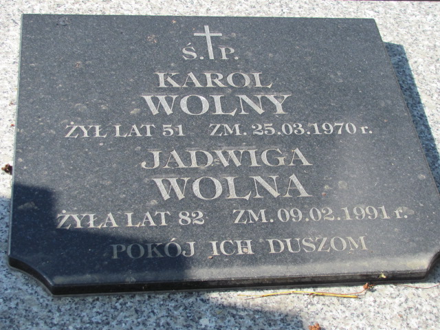 Jadwiga Wolna Kurów - Grobonet - Wyszukiwarka osób pochowanych