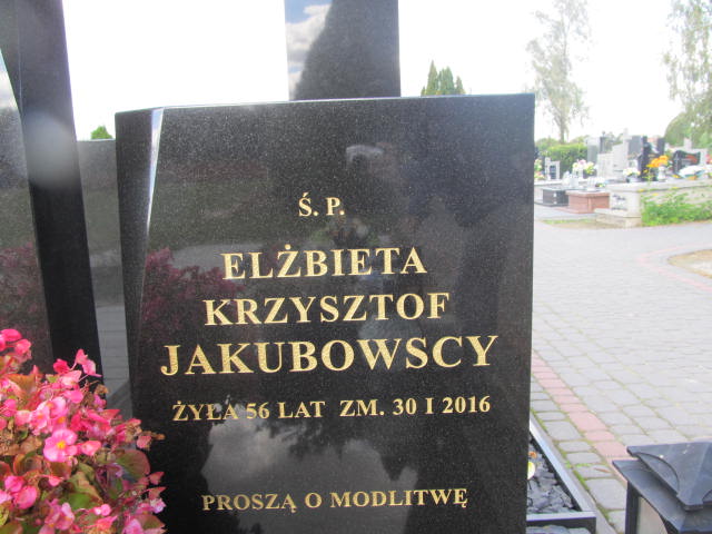 Elżbieta Jakubowska  Kurów - Grobonet - Wyszukiwarka osób pochowanych