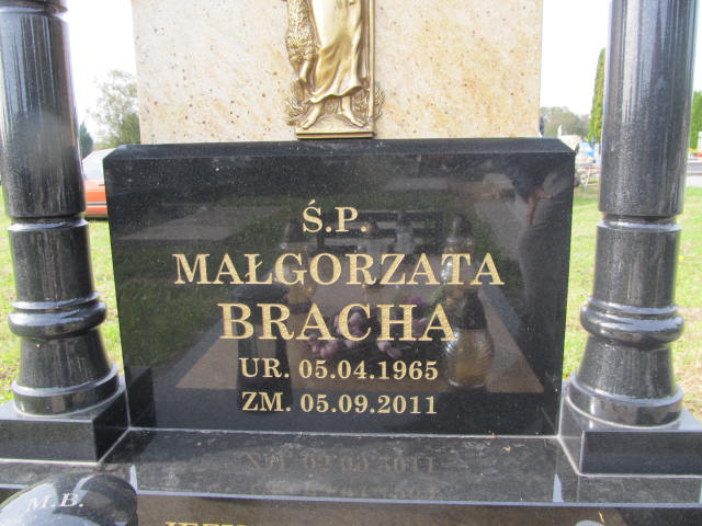 Małgorzata Bracha 1965 Kurów - Grobonet - Wyszukiwarka osób pochowanych