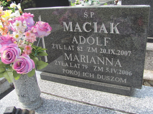 Marianna Maciak Kurów - Grobonet - Wyszukiwarka osób pochowanych