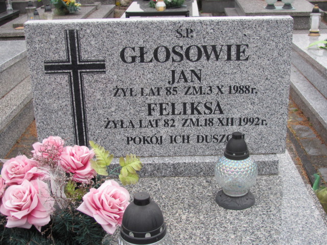 Feliksa Głos Kurów - Grobonet - Wyszukiwarka osób pochowanych