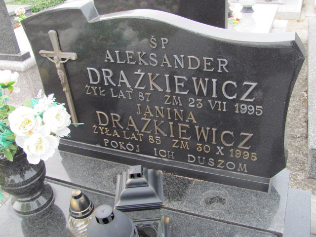 Aleksander Drążkiewicz Kurów - Grobonet - Wyszukiwarka osób pochowanych